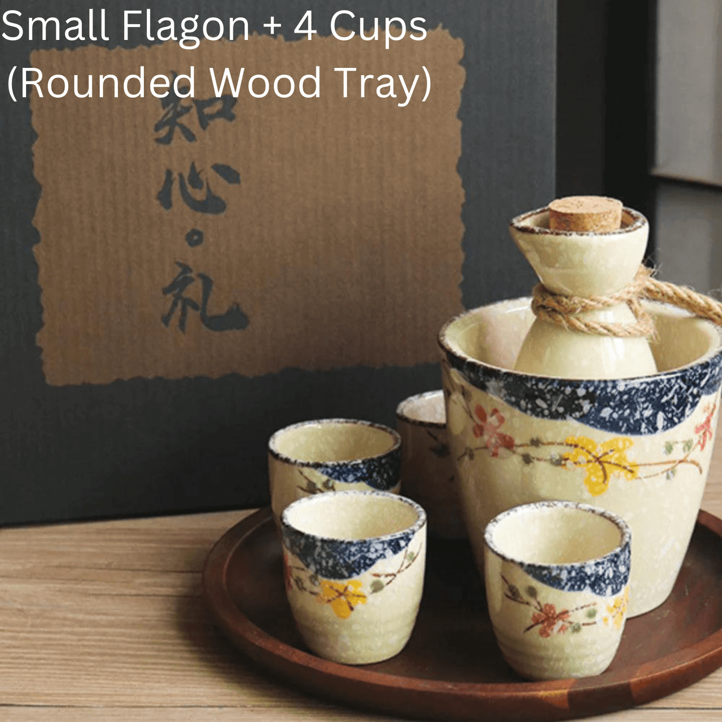 Japanese Sakura Sake Ceramic Flagon Sets – Blossom Your Sake Experience