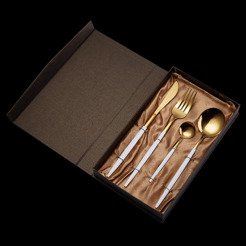 Stainless Steel Pointed Handle Utensil Gift Sets