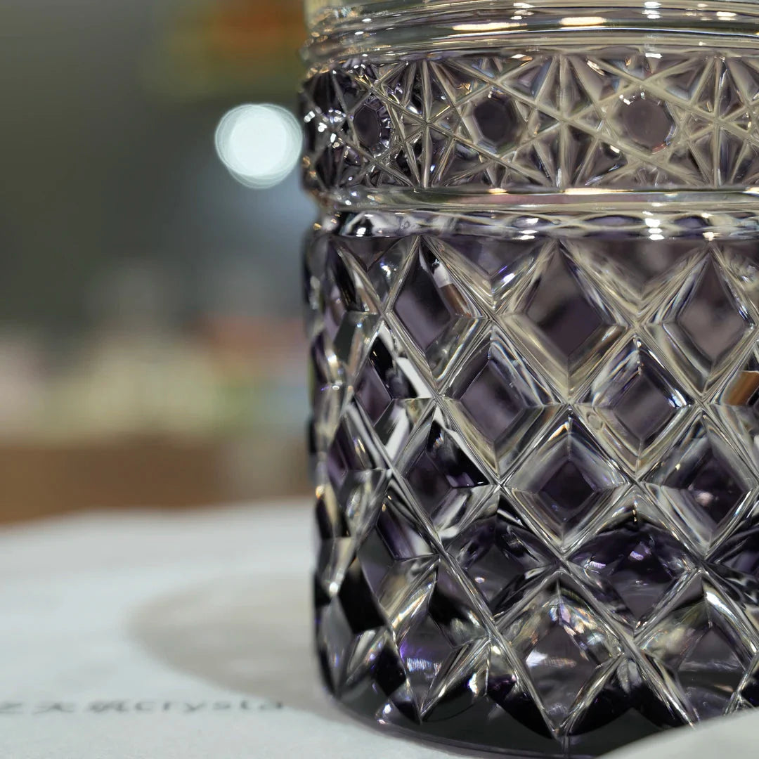 Star Arrow Edo Kiriko Whiskey Glasses