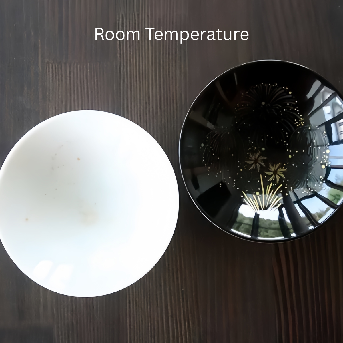 Mino Ware Thermochromic Cold Bloom Hanabi Sake Cup Set