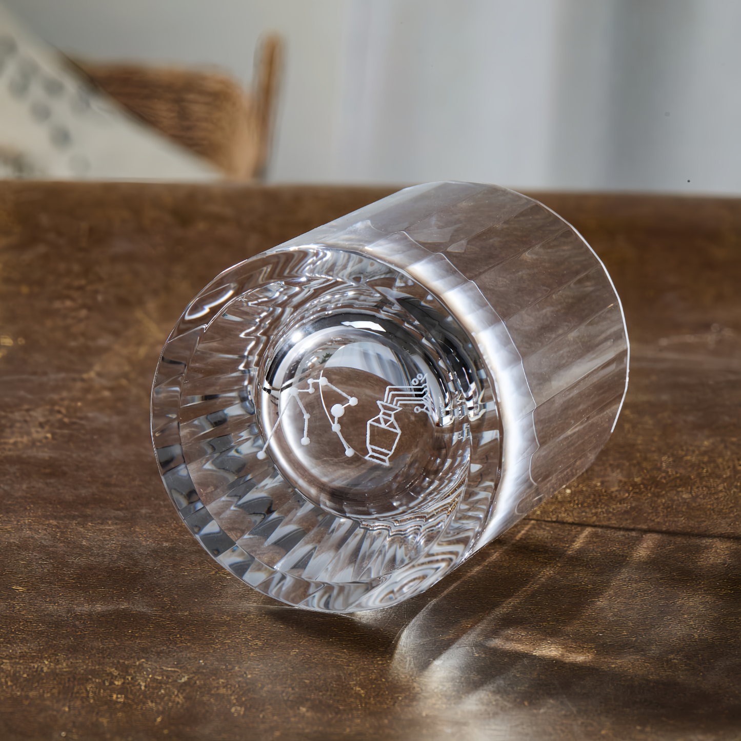 Edo Kiriko Zodiac Constellation Hand-Cut Whisky Glass