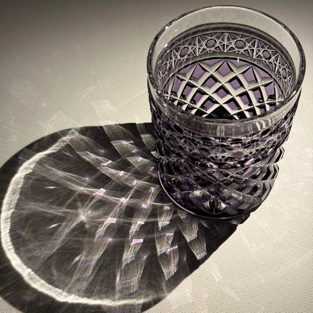 Star Arrow Edo Kiriko Whiskey Glasses