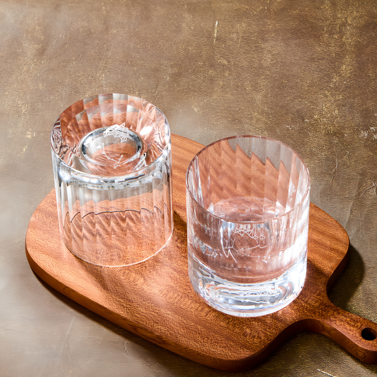 Edo Kiriko Zodiac Constellation Hand-Cut Whisky Glass