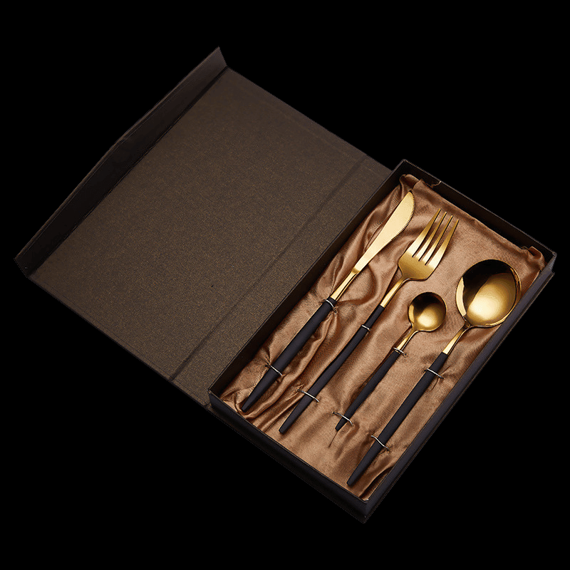 Stainless Steel Pointed Handle Utensil Gift Sets