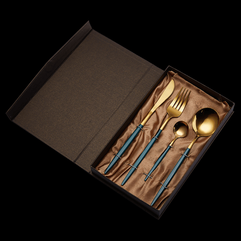 Stainless Steel Pointed Handle Utensil Gift Sets