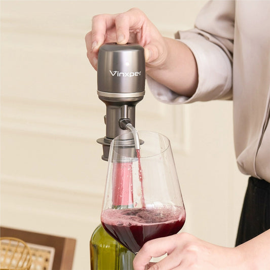 Vinxper VX8 4th Gen Precision Adjustable Electric Wine Aerator
