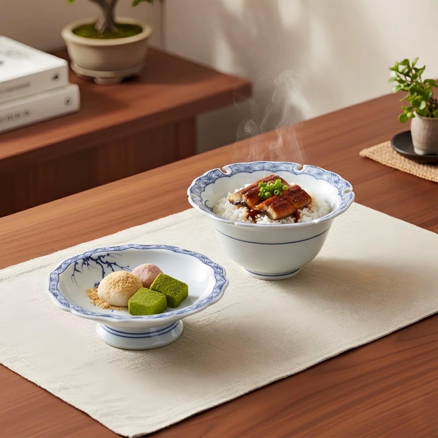 Hatsuichi Arita Ware Edanagi Ceramic Plate Collection