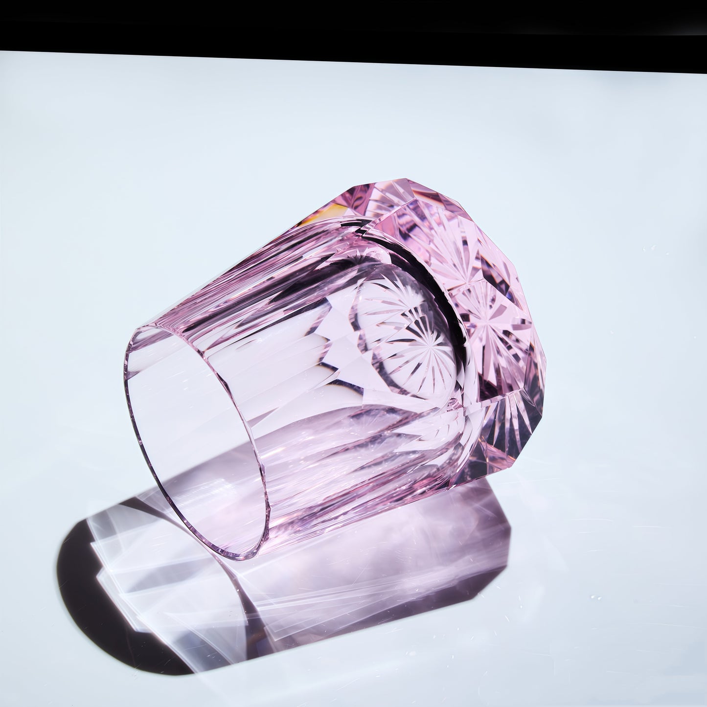 Edo Kiriko Kage-Hana Hand-Cut Whisky Glass