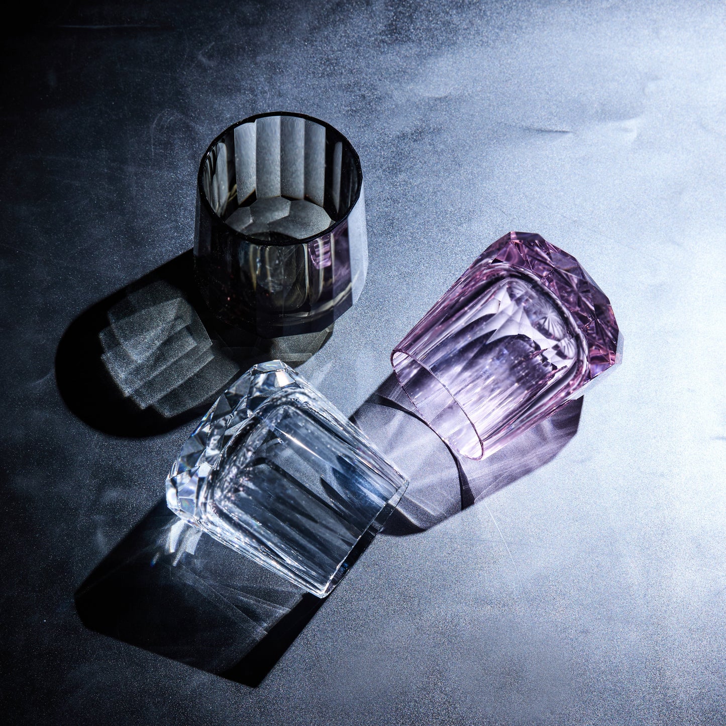 Edo Kiriko Kage-Hana Hand-Cut Whisky Glass