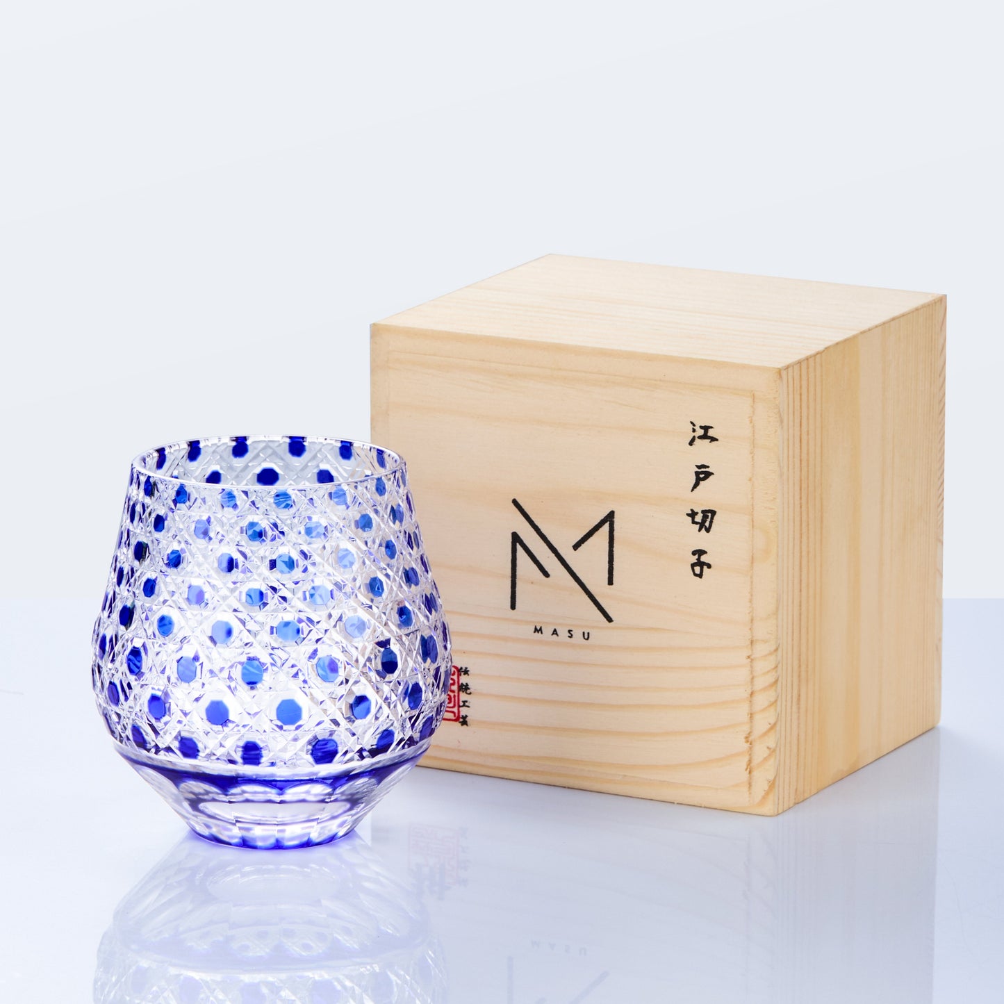 Edo Kiriko Handcrafted Tama no Hikari Whisky Glass Collection