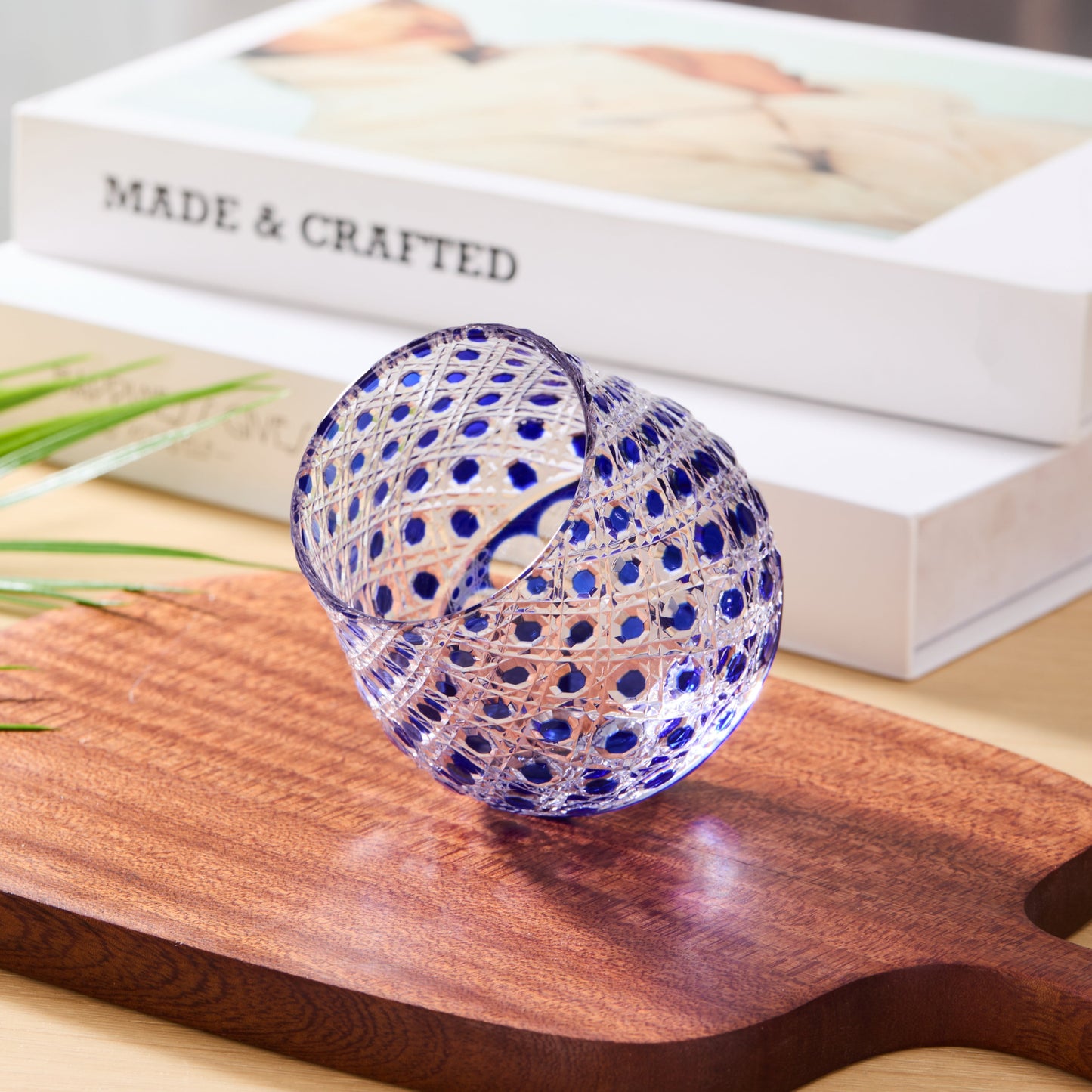 Edo Kiriko Handcrafted Tama no Hikari Whisky Glass Collection