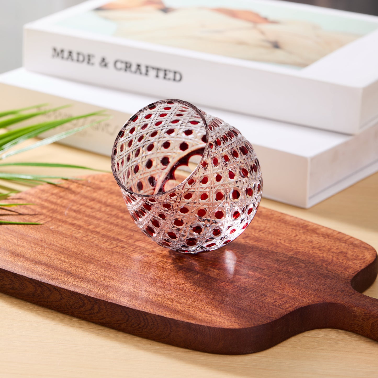 Edo Kiriko Handcrafted Tama no Hikari Whisky Glass Collection