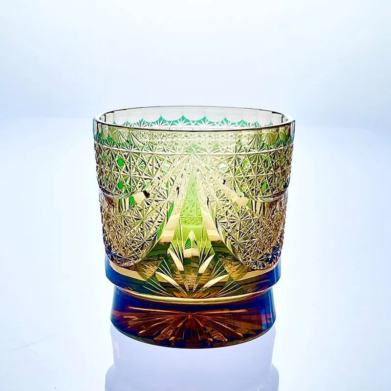 Edo Kiriko Sparkling Galaxy Hand-Cut Whisky Glass