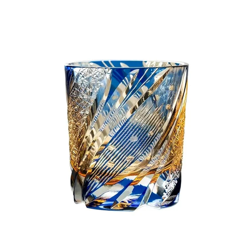 Edo Kiriko Starlight (Hoshi) Hand-Cut Whisky Glass
