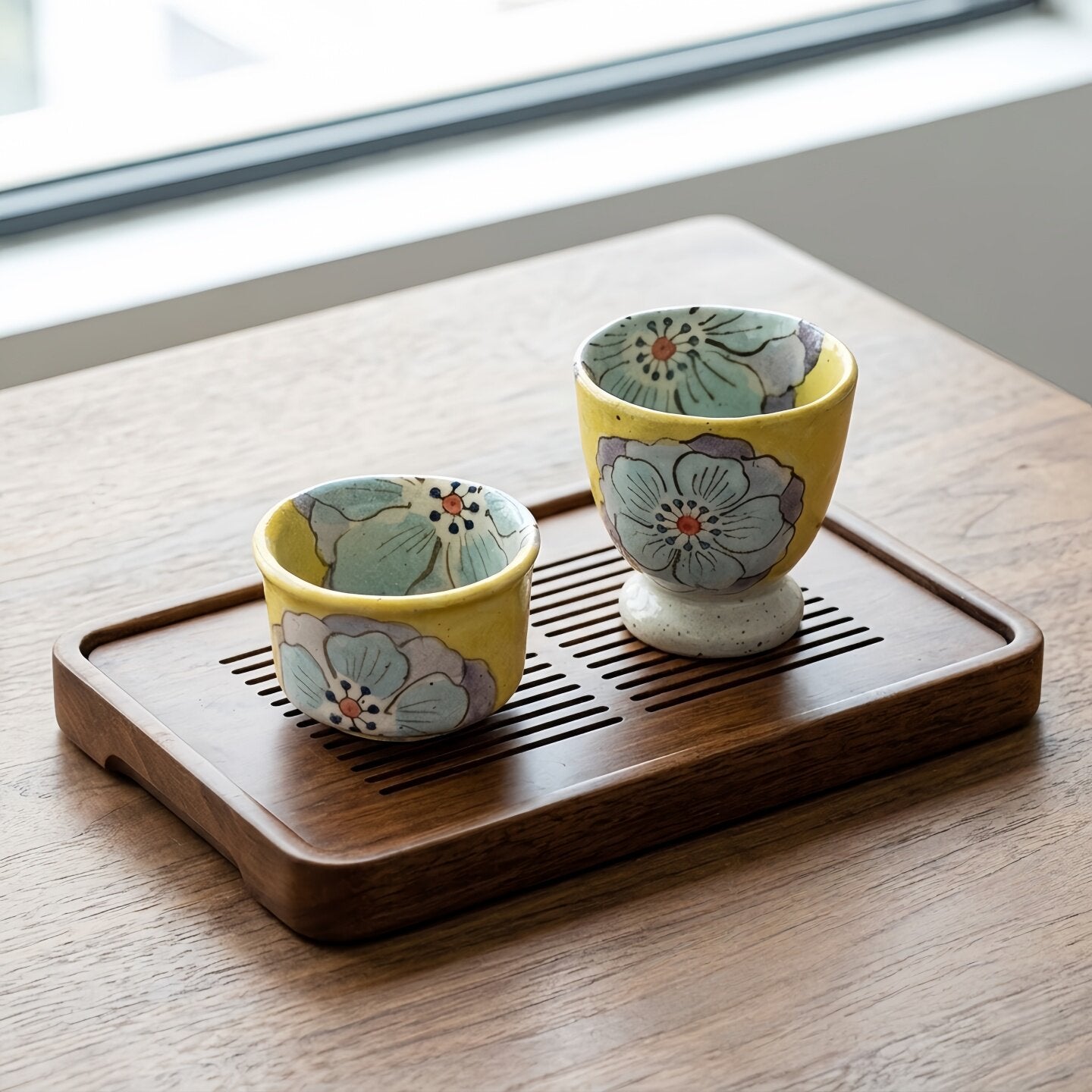 Hatsuichi Mino Ware Hana no Toki Tea Set Collection