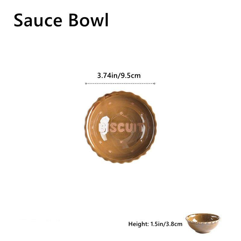 Japanese Butter Biscuit Series Ceramic Tablewares