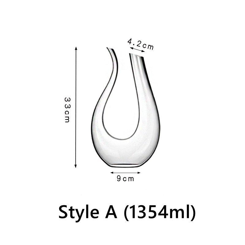 Abstract Style Wine Decanter