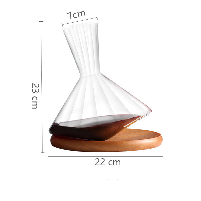 High-End Rapid Swivel Decanter | Centrifugal Aerating Tumbler