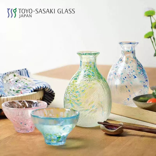 Toyo-Sasaki Handcrafted Kisetsu Sake Set Collection