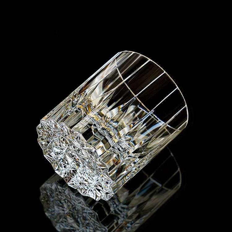 Edo Kiriko Diamond-Cut Whisky Glass