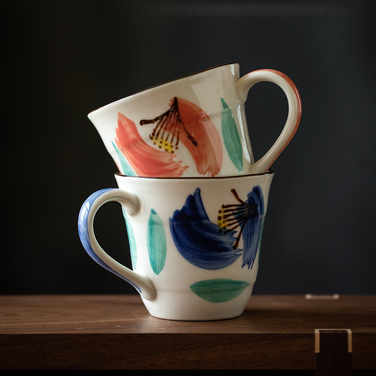 Hatsuichi Mino Ware Hana Kasane Ceramic Mug Collection
