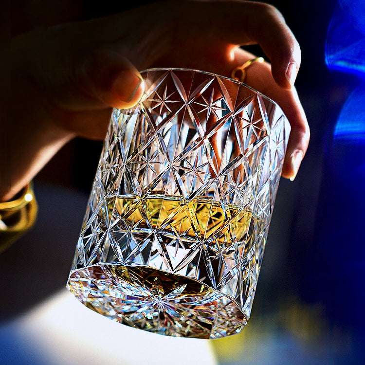 Edo Kiriko Celestial Hand-Cut Whisky Glass