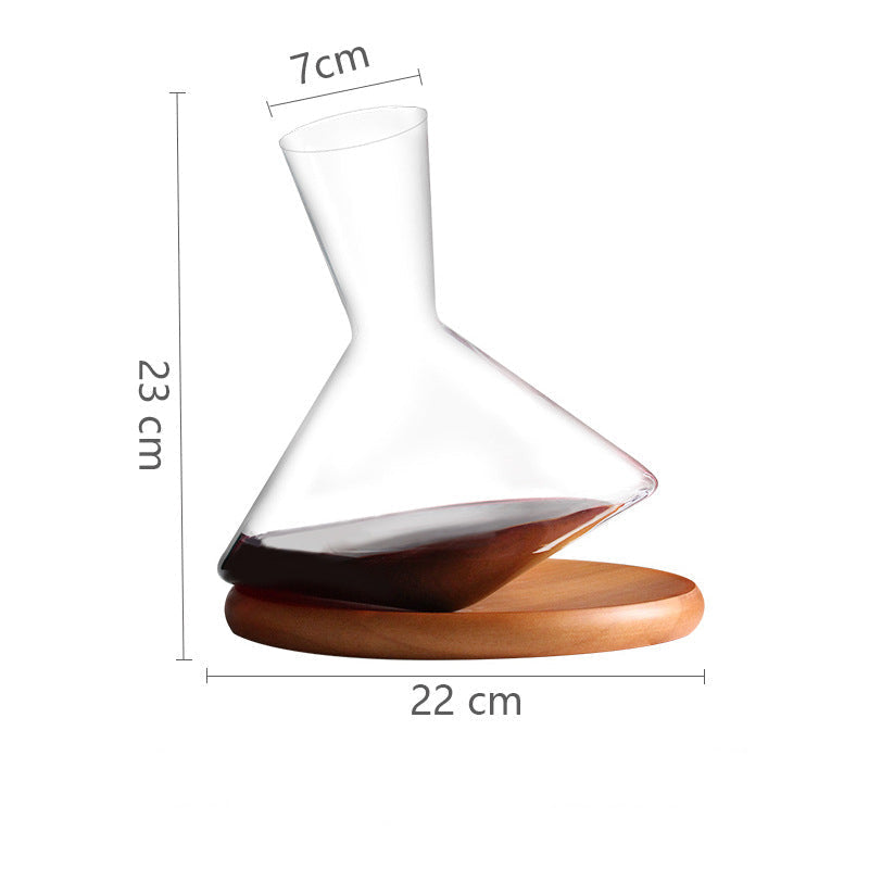 High-End Rapid Swivel Decanter | Centrifugal Aerating Tumbler