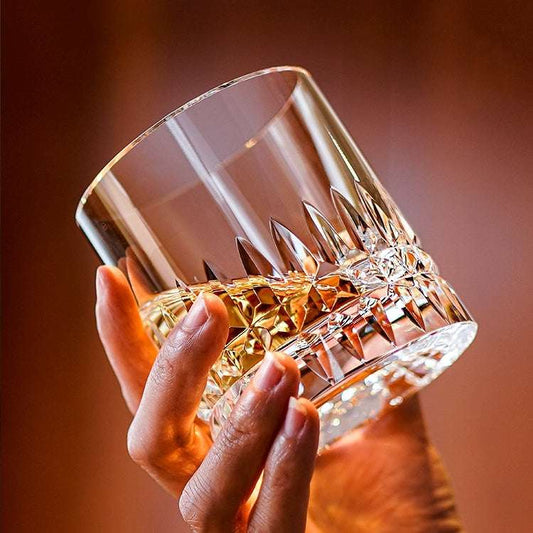 Edo Kiriko Crystal Royale Hand-Cut Whisky Glass