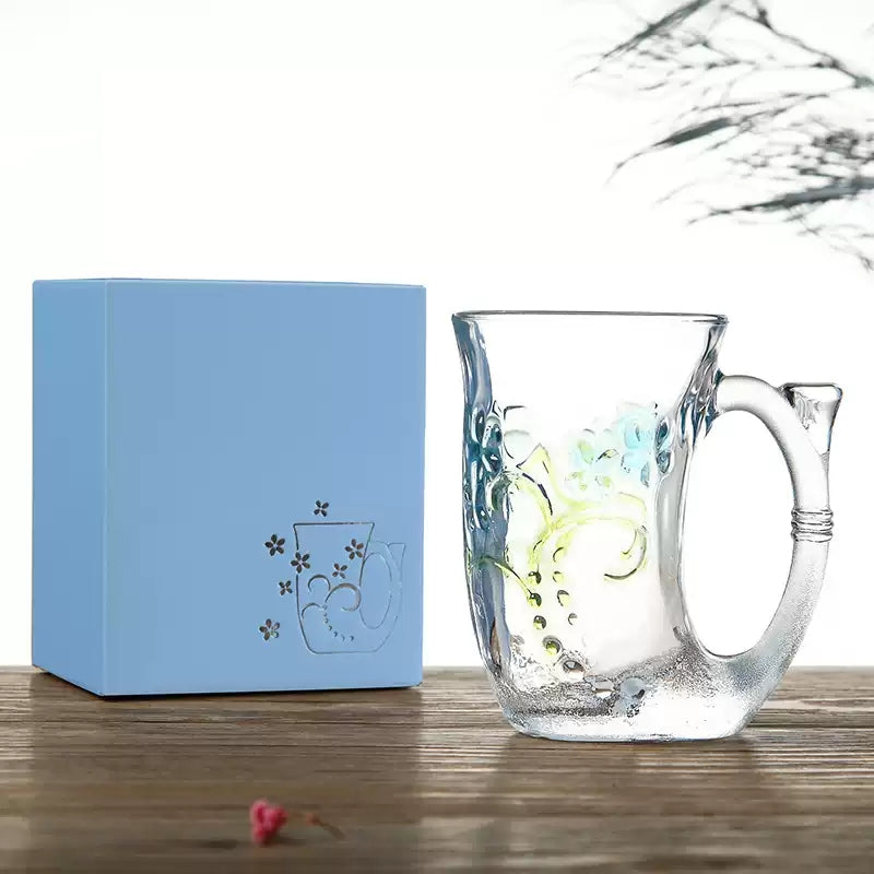 Toyo-Sasaki Handcrafted Mermaid Mug Glass Collection