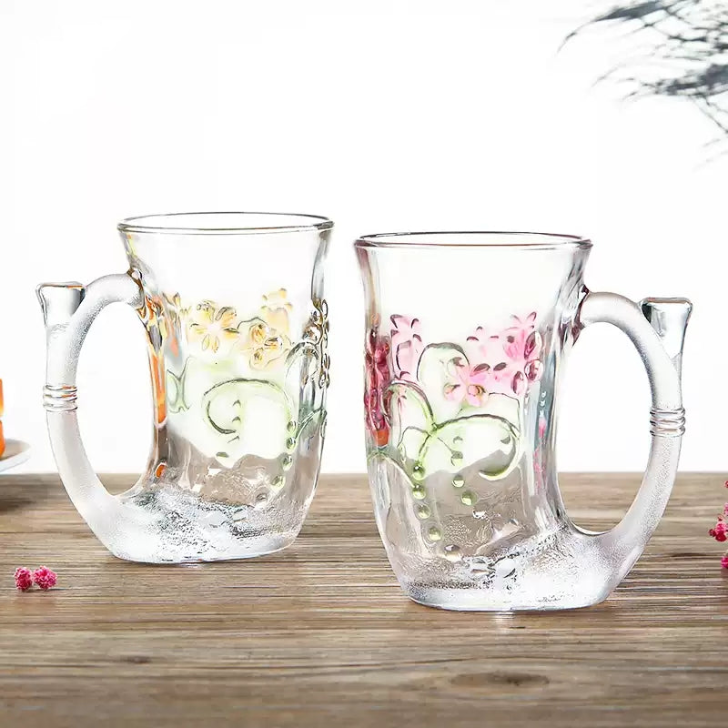 Toyo-Sasaki Handcrafted Mermaid Mug Glass Collection