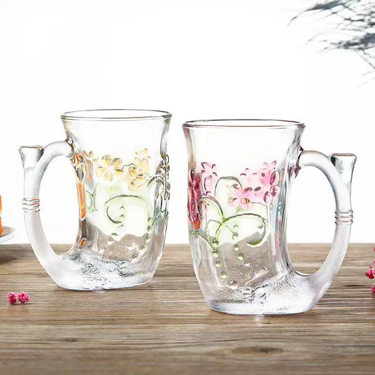 Toyo-Sasaki Handcrafted Mermaid Mug Glass Collection