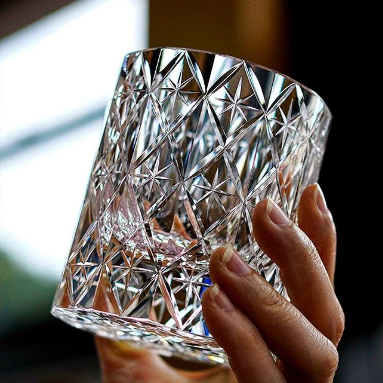 Edo Kiriko Celestial Hand-Cut Whisky Glass