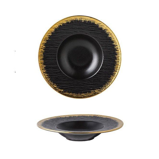 Matte Ceramic Spaghetti Serving Plates