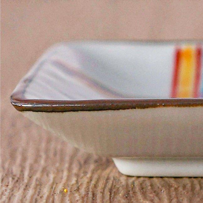 Japanese Handcrafted Ceramic Appetizer Plates