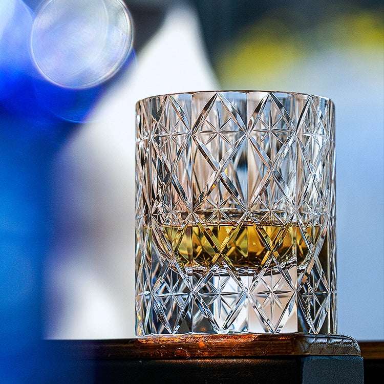 Edo Kiriko Celestial Hand-Cut Whisky Glass
