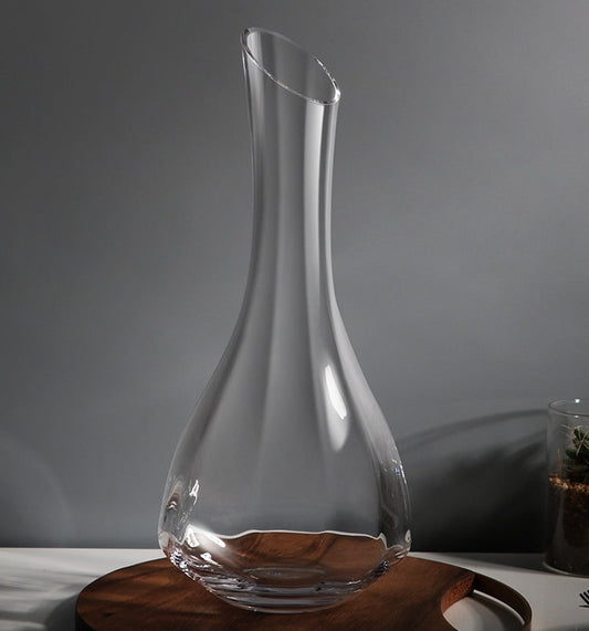 Handcrafted Crystal Elixir Wine Decanter