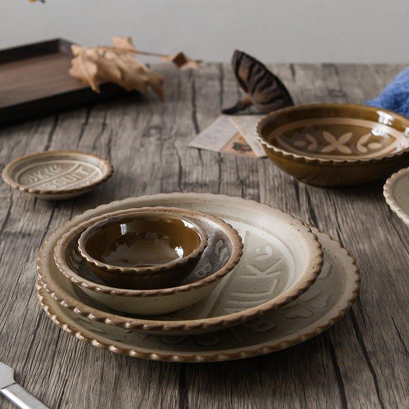 Japanese Butter Biscuit Series Ceramic Tablewares