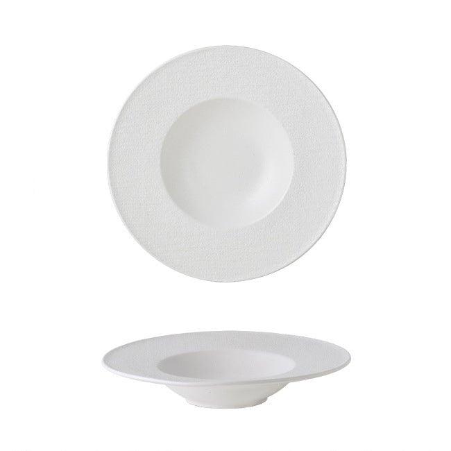 Matte Ceramic Spaghetti Serving Plates
