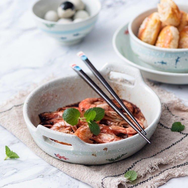 Japanese Handcrafted Ceramic Goldfish Baking Plates