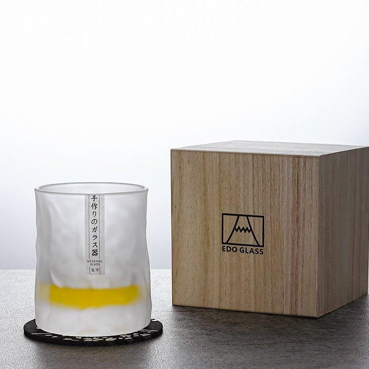Edo Kiriko Handcrafted Glacier Whisky Glasses – A Pristine Landscape in Crystal