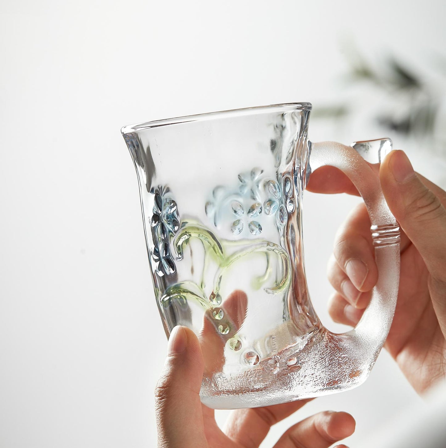 Toyo-Sasaki Handcrafted Mermaid Mug Glass Collection
