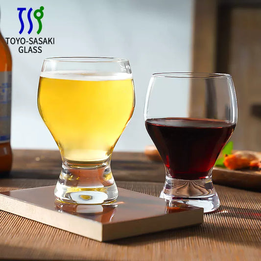 Toyo-Sasaki Japanese Dual-Purpose Craft Beer & Wine Glass Gift Set