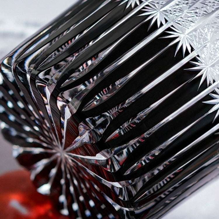 Edo Kiriko Stellar Nexus Hand-Cut Whisky Glass