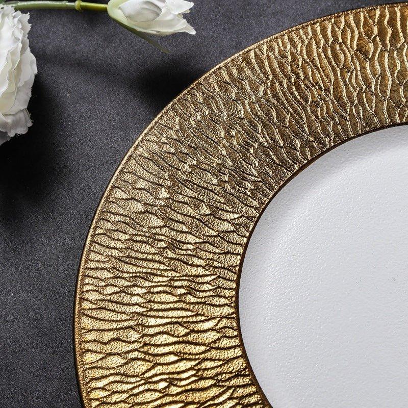 Matte Ceramic Steak Serving Plates