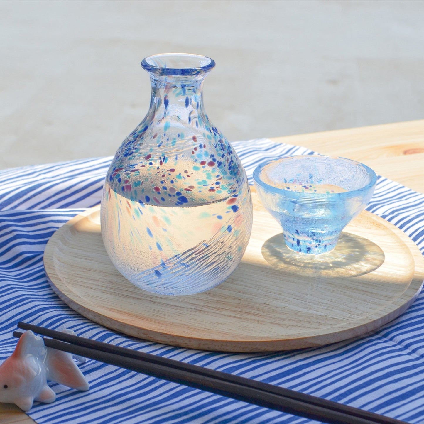 Toyo-Sasaki Handcrafted Kisetsu Sake Set Collection