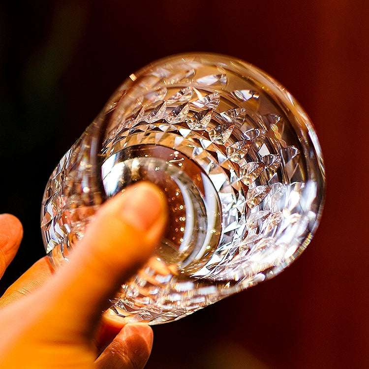 Edo Kiriko Crystal Royale Hand-Cut Whisky Glass