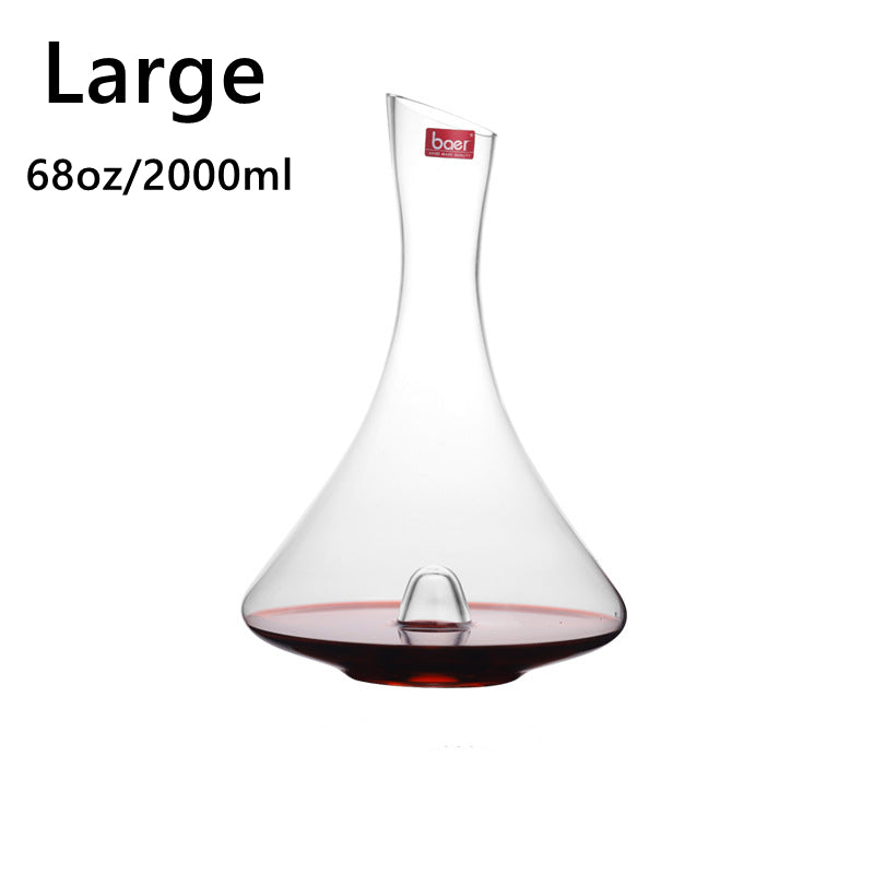 Centerpoint Crystal Glass Wine Decanter