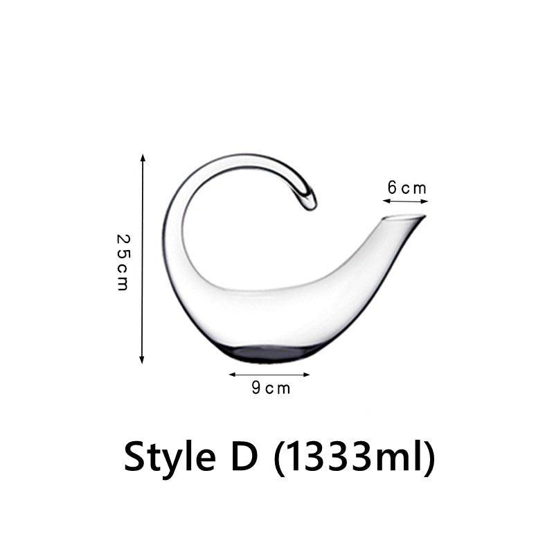 Abstract Style Wine Decanter