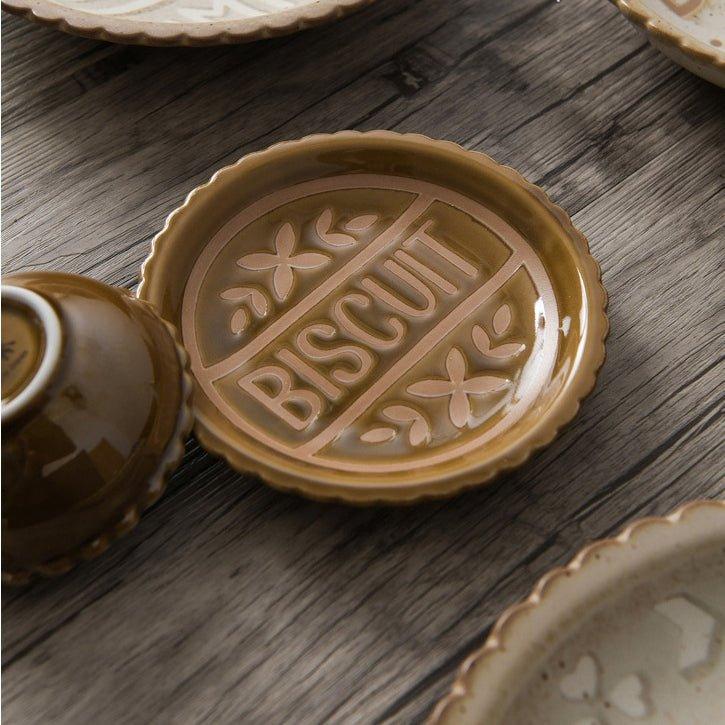 Japanese Butter Biscuit Series Ceramic Tablewares