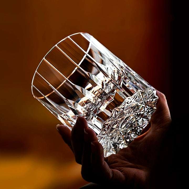 Edo Kiriko Diamond-Cut Whisky Glass